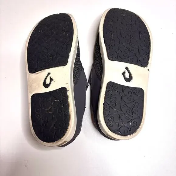 Olukai Pehuea Gray Slip On Sneakers W 10 - Picture 8 of 8